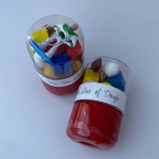 Toys Sensory Dough Double Jar
