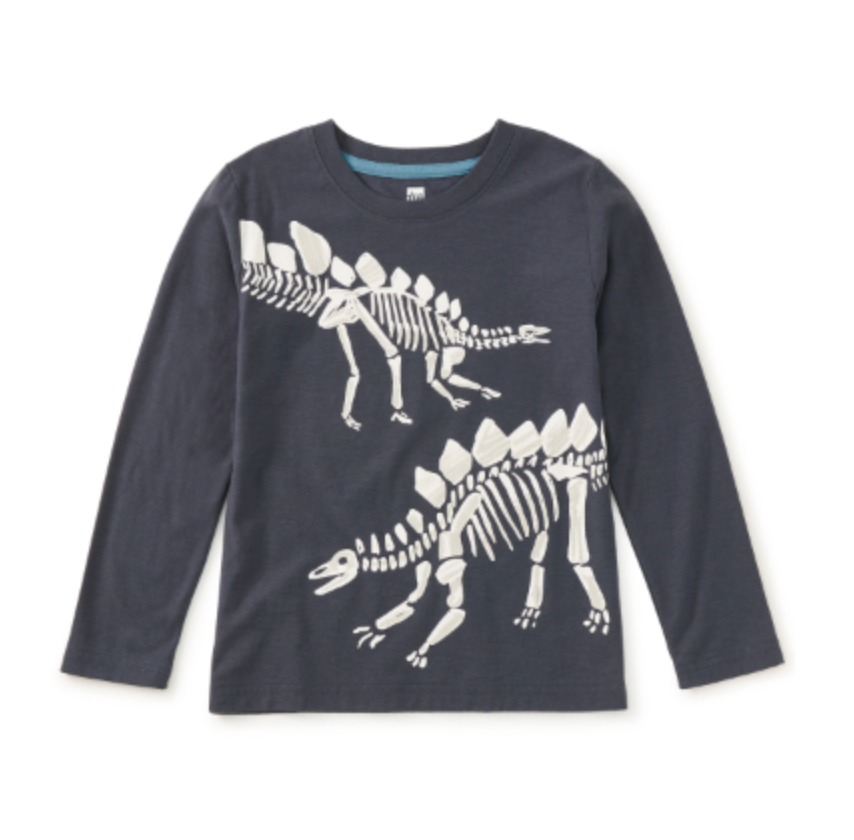 Fossil Stegosaurus Graphic Tee