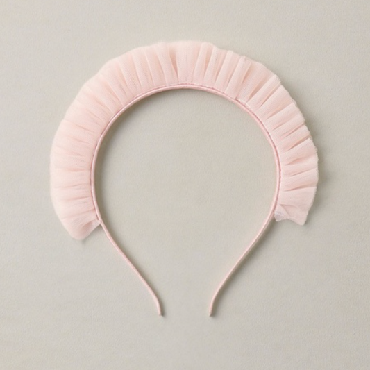 Ruffle Headband, Pink