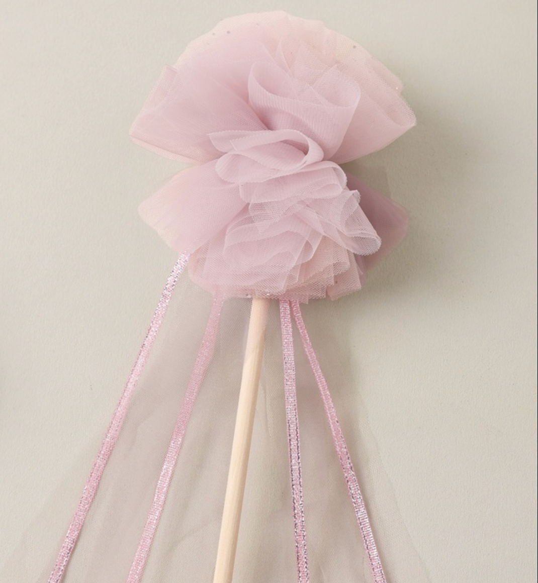 Pom Pom Crown + Wand, Sugar Plum