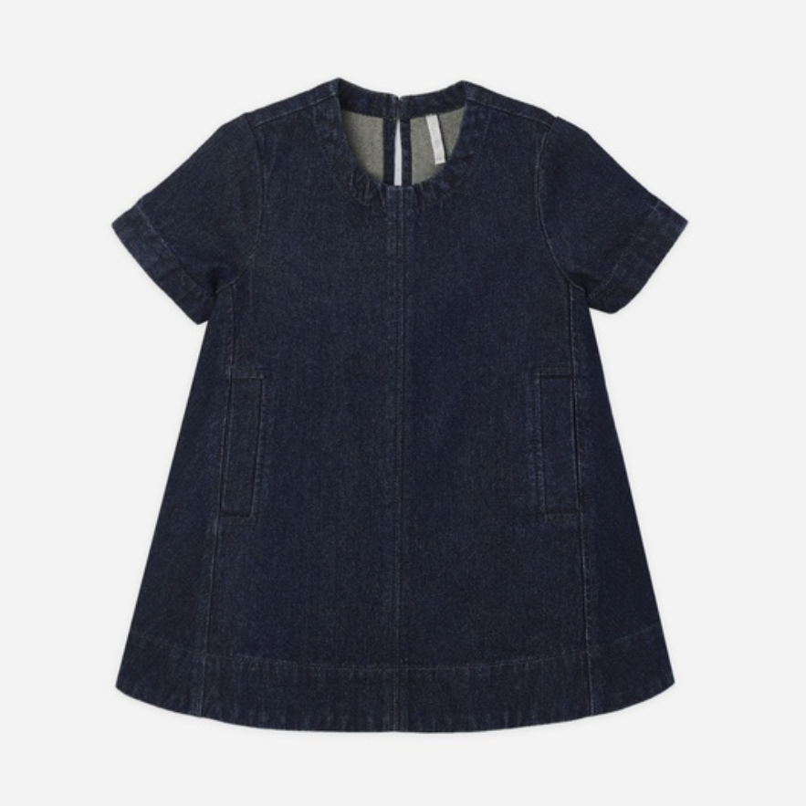 Savannah Dress, Dark Indigo