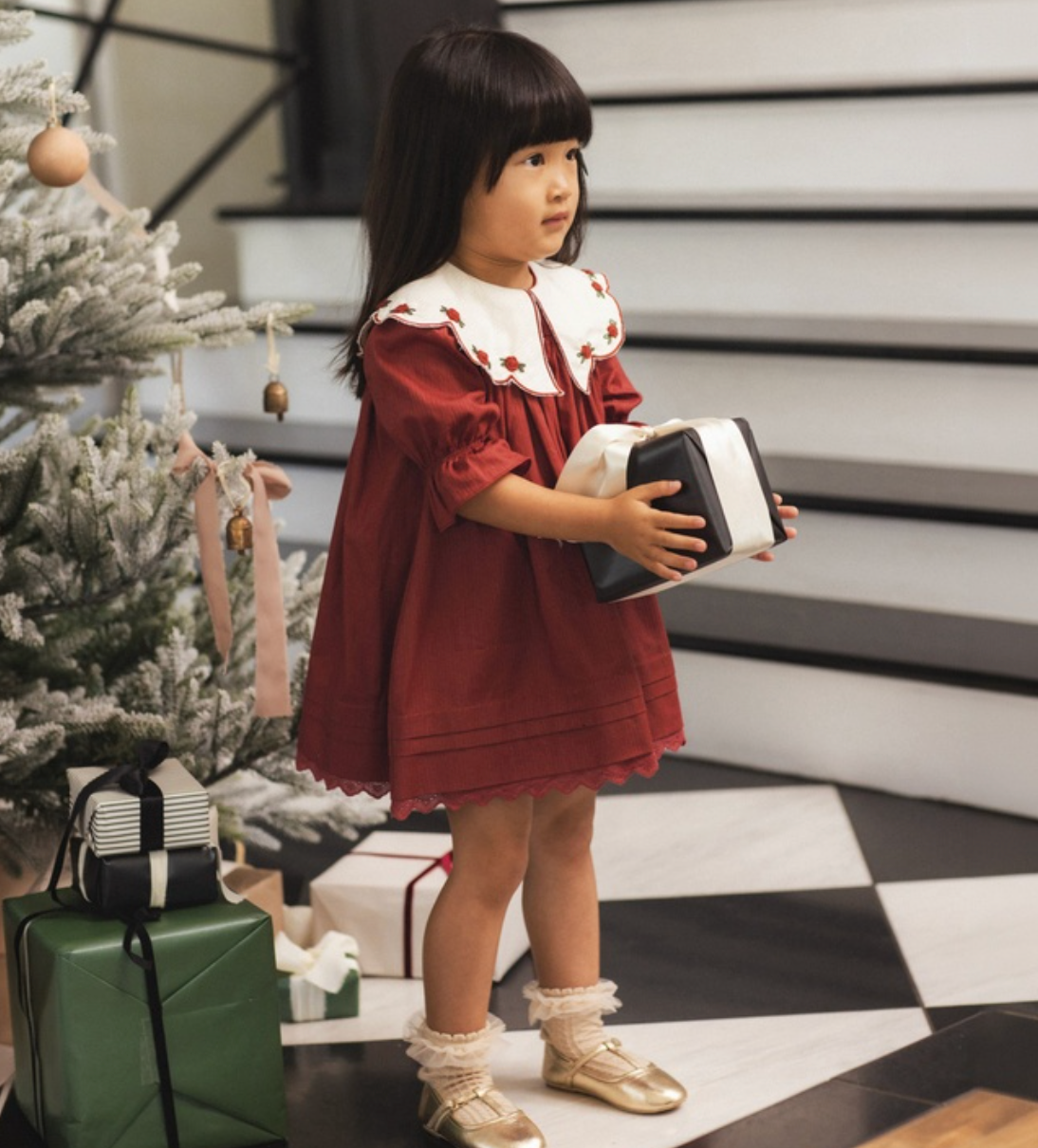 Mabel Dress, Ruby