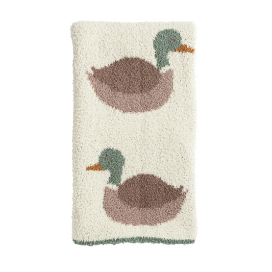 Chenille Blanket, Mallard