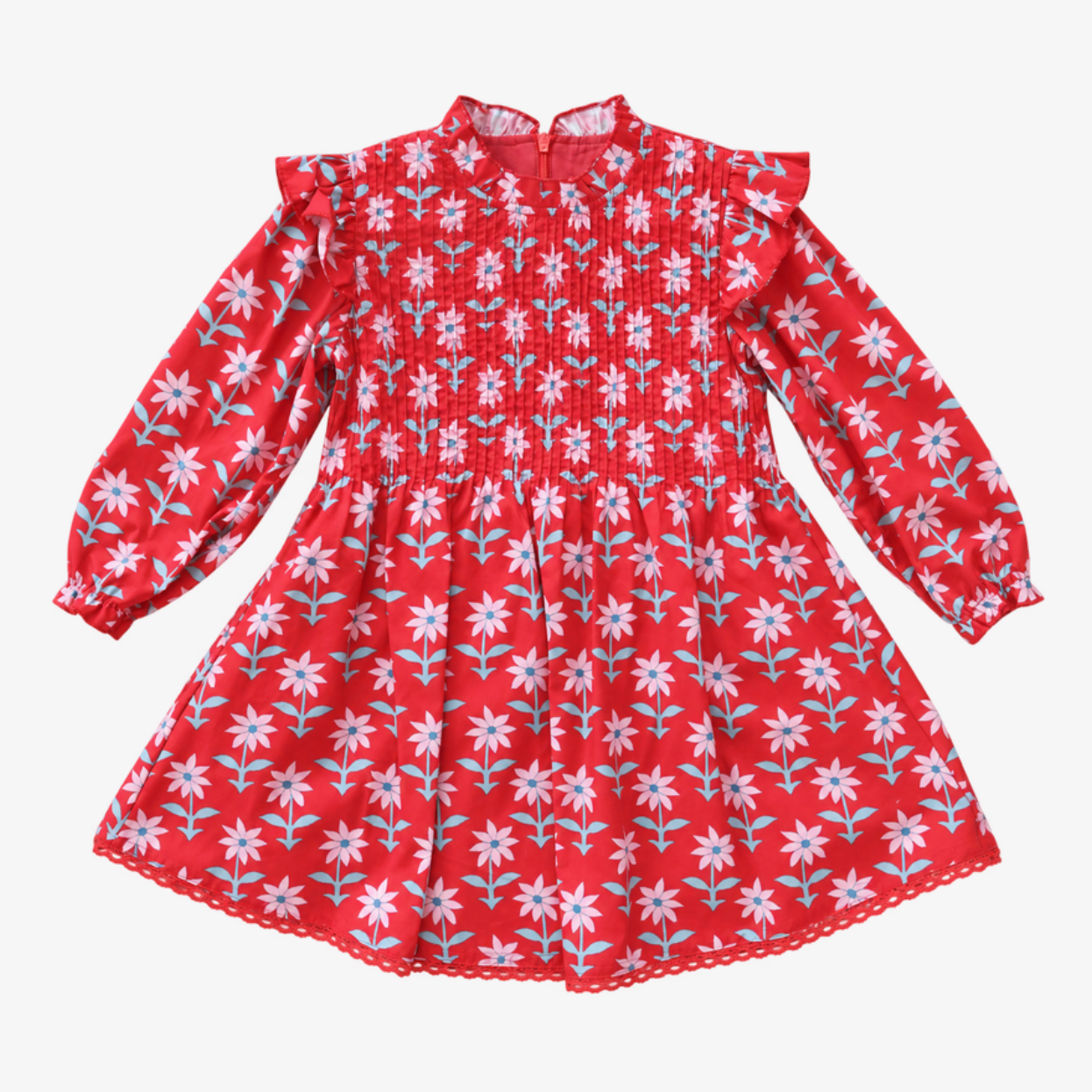 Elizabeth Dress, Holiday Floral - Magpies Paducah