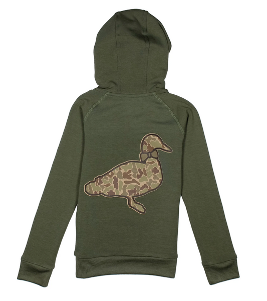 Element Logo Hoodie, Vintage Camo