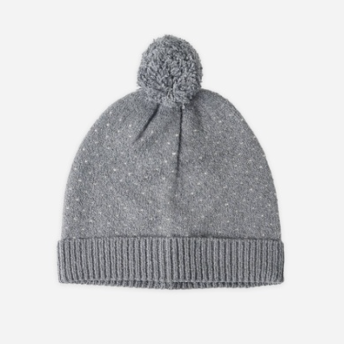 Beanie, Slate Birdseye