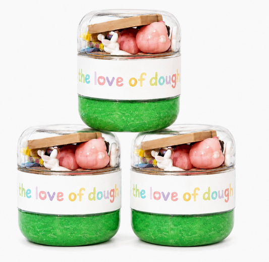 Animals in the Barn Sensory Dough Mini Jar
