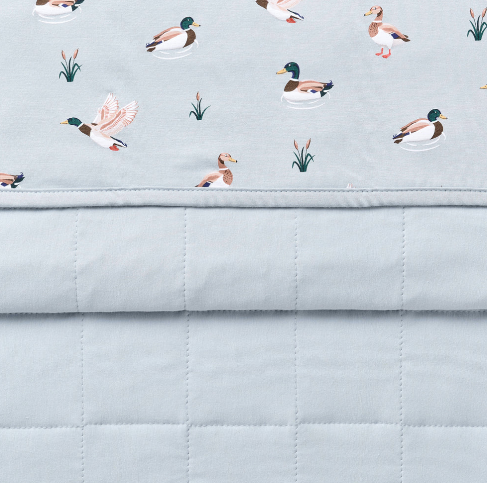 Toddler Blanket, Mallard Duck - Magpies Paducah