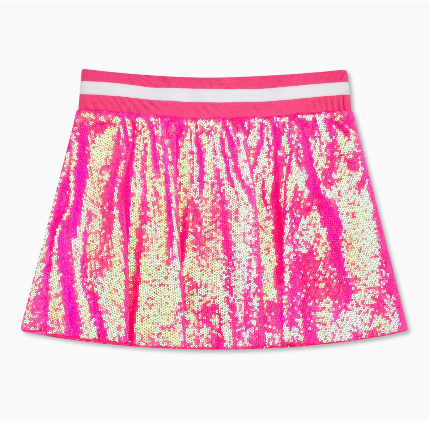 Pink Sequin Skort