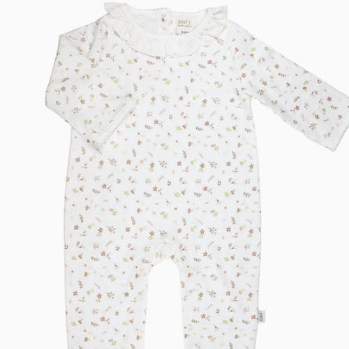 Pima Romper, Faith Floral