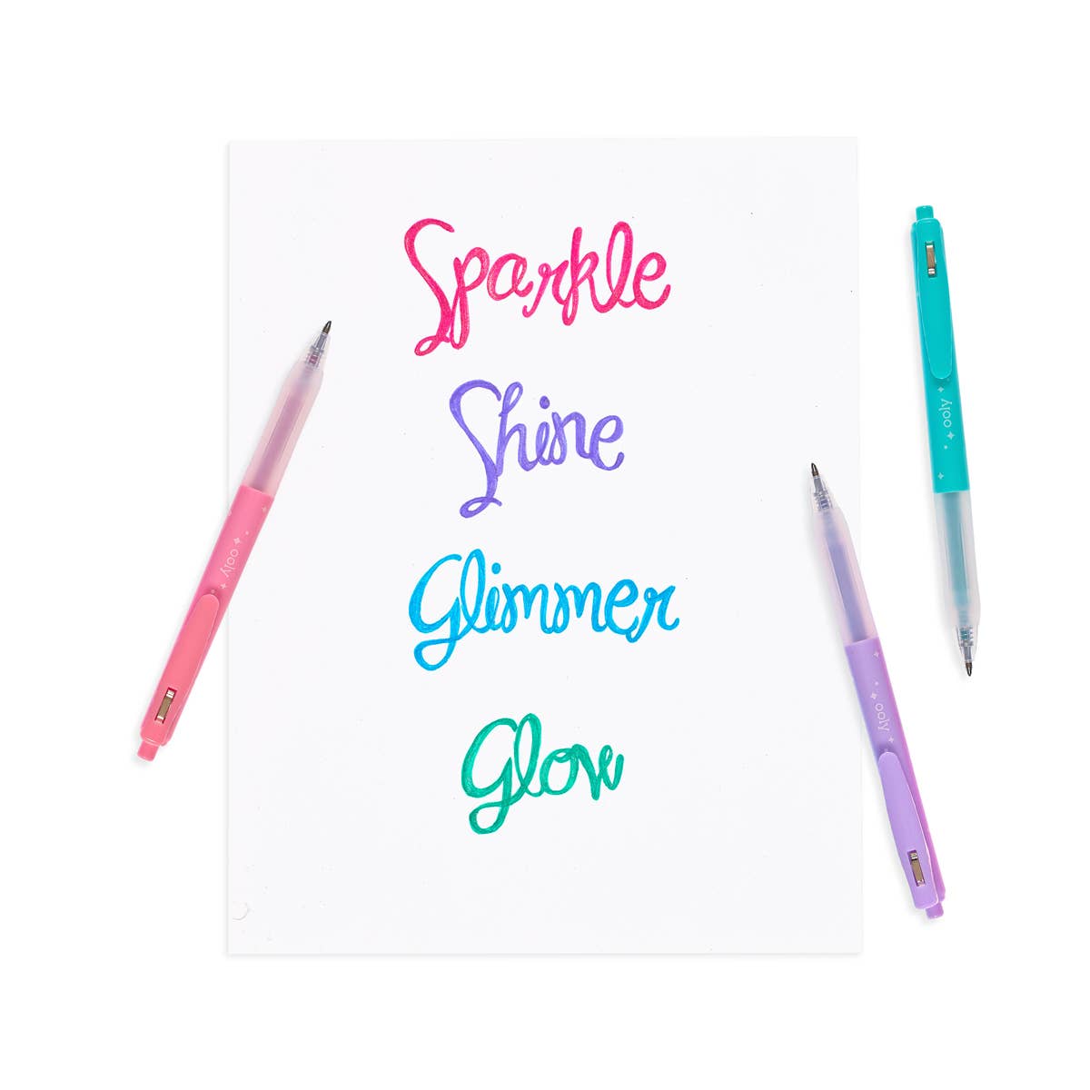 Oh My Glitter! Gel Pens - Set of 4 - Magpies Paducah