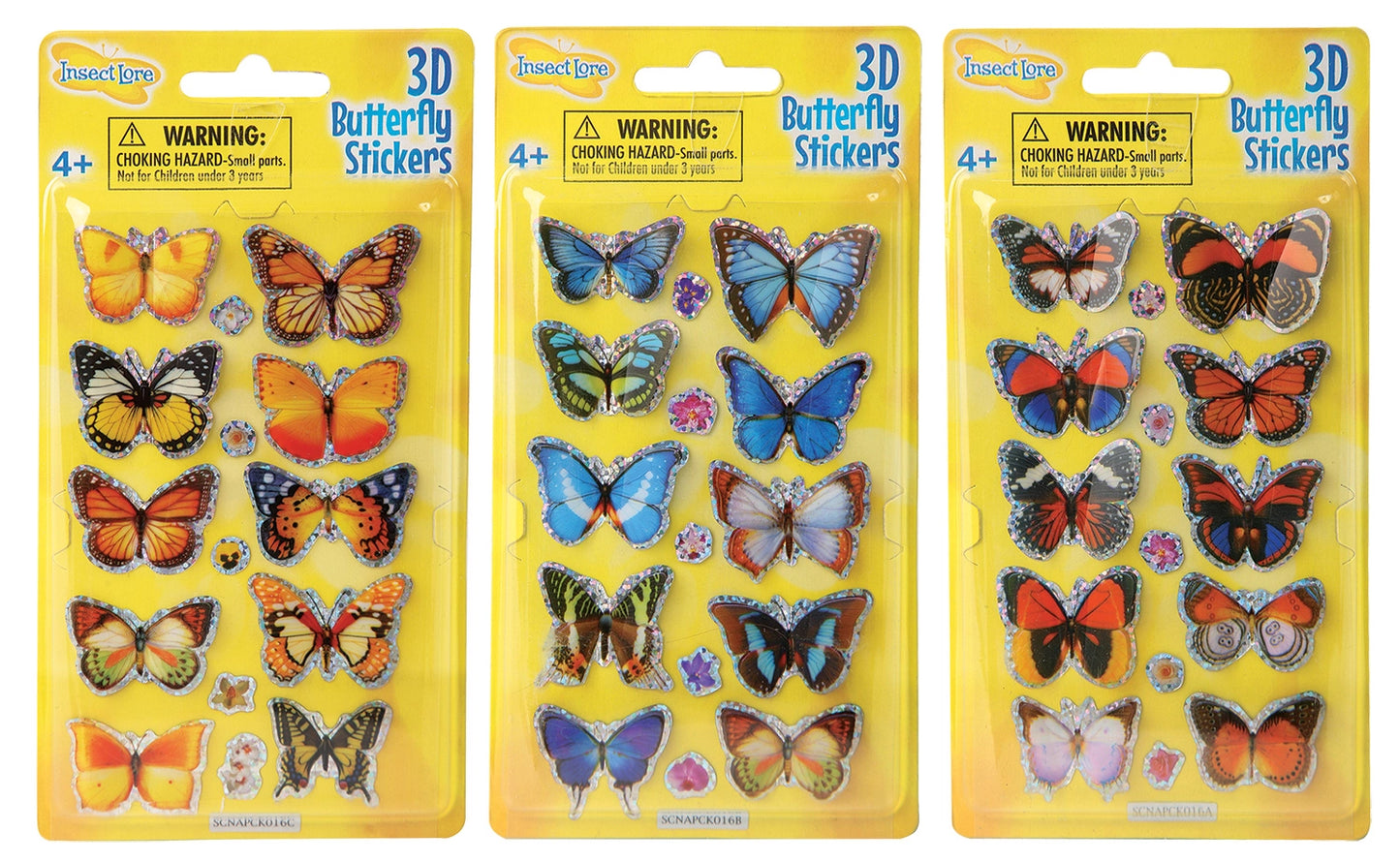 3D Butterfly Stickers - Magpies Paducah