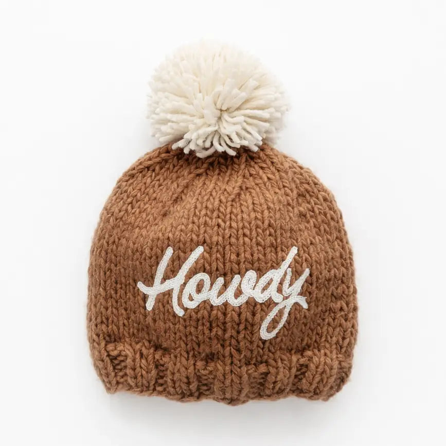 Howdy Hand Knit Beanie