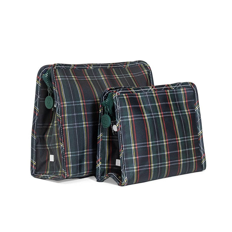 Large Roadie Zip Pouch, Cambridge Plaid