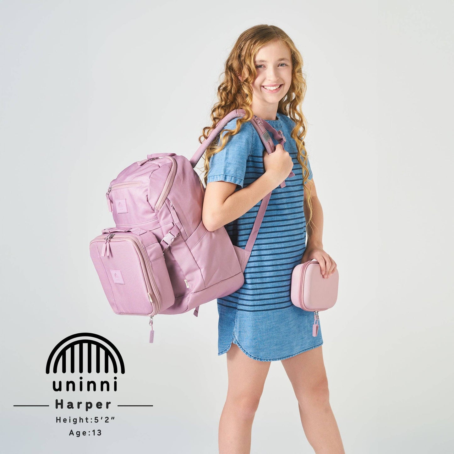 Bailey Backpack - Dusty Rose - Magpies Paducah