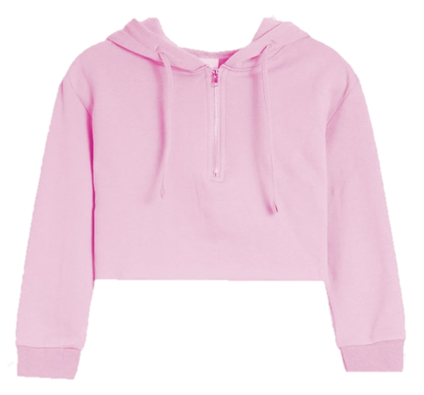 Soft Cloud Half-Zip Hoodie, Suzette Pink - Magpies Paducah