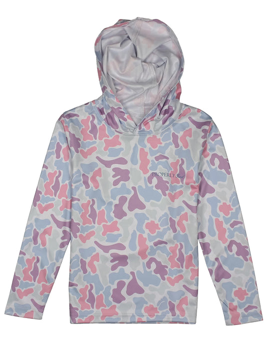 Sportsman Performance Hoodie, Cotton Candy Camo