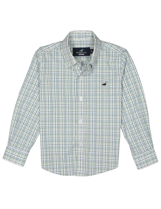 Seasonal Sportshirt, Sage Stream