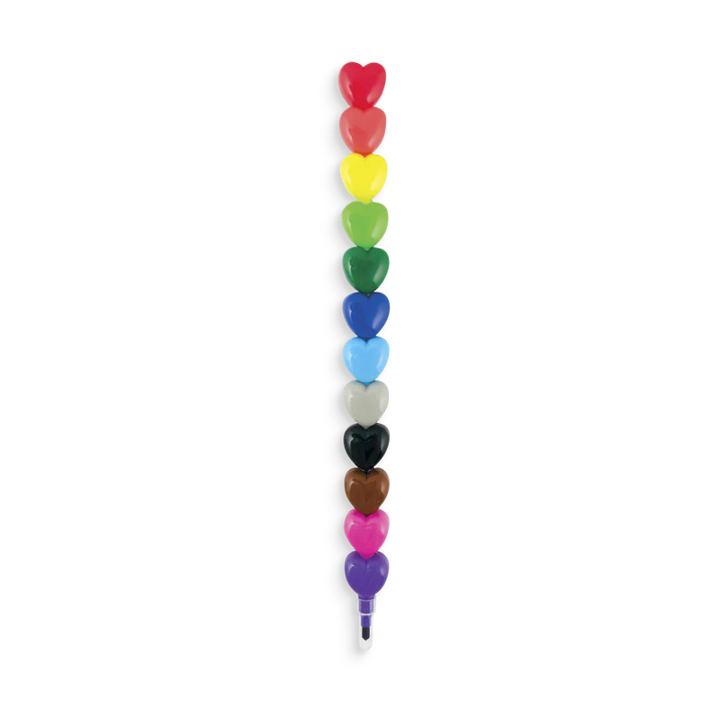 Heart to Heart Stacking Crayons - Magpies Paducah