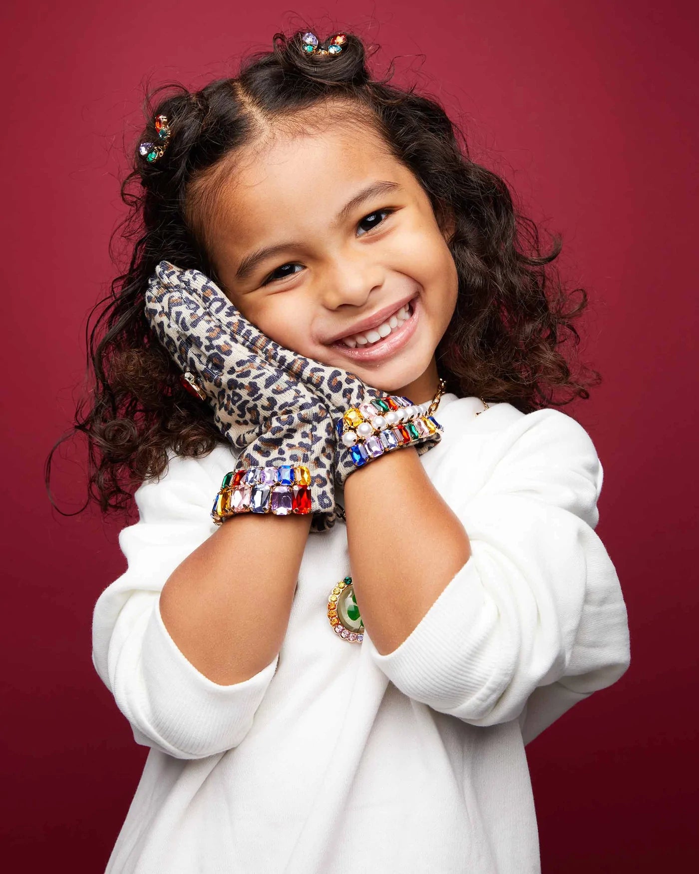 Jungle Jeweled Gloves - Magpies Paducah