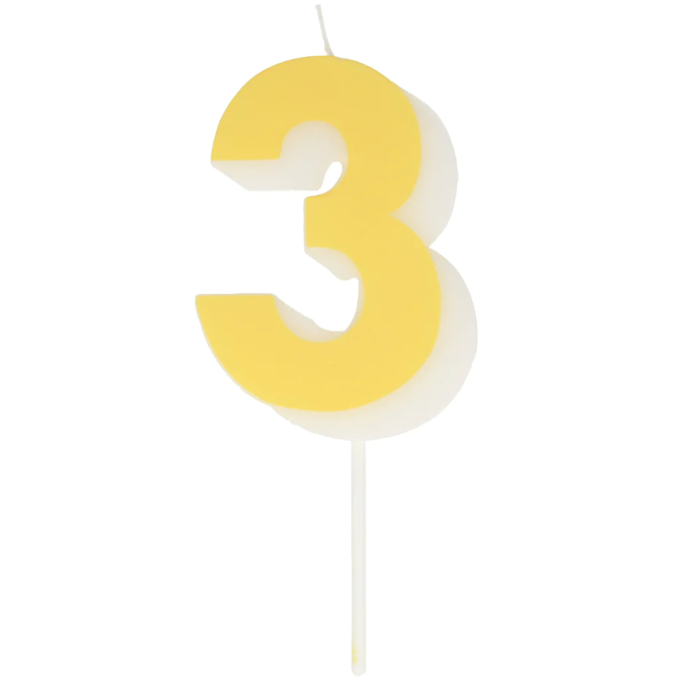 Number Candle, (Assorted numbers!) - Magpies Paducah
