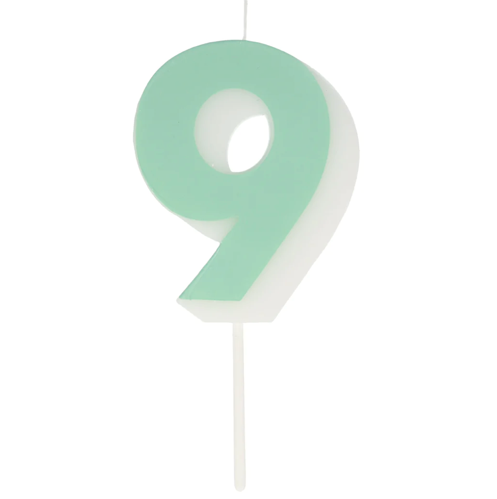 Number Candle, (Assorted numbers!) - Magpies Paducah