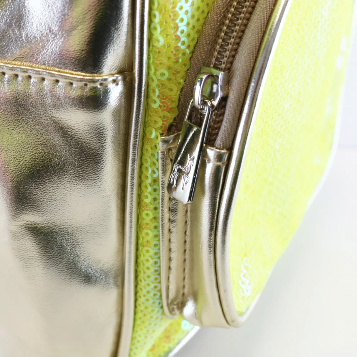 Sequin Bunny Backpack, Gold - Magpies Paducah