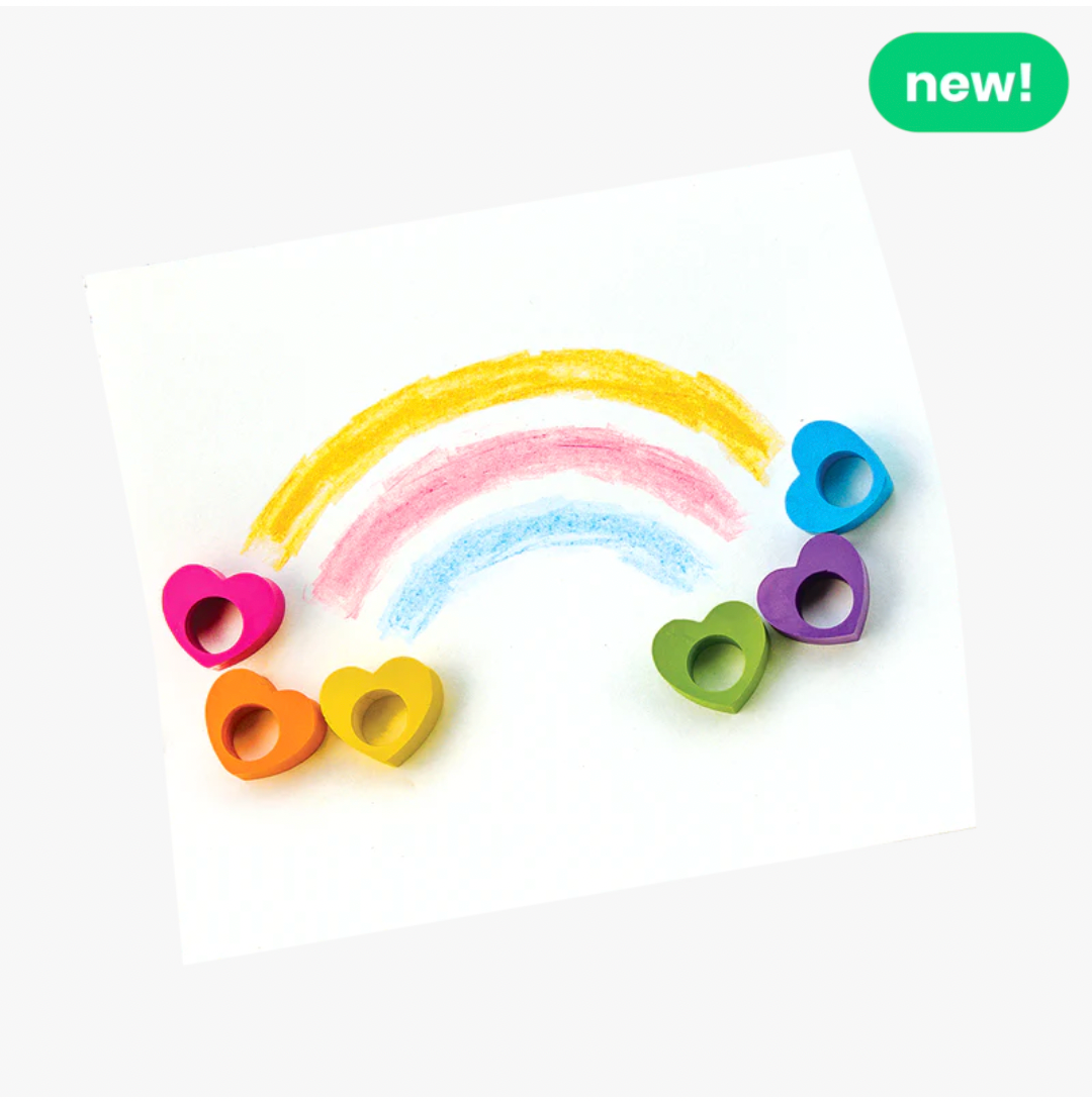 Heart Ring Crayons - Magpies Paducah