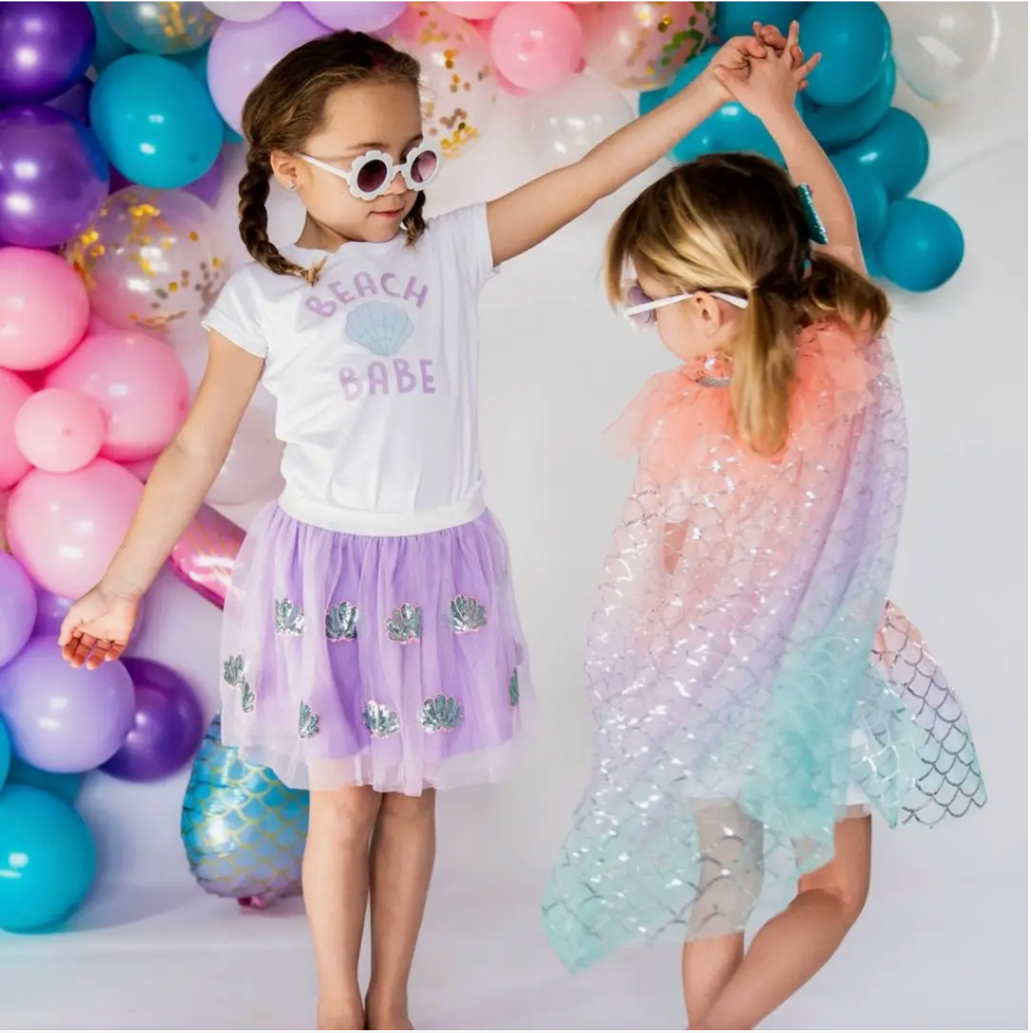 Seashell Tutu, Lavender | 6-8y - Magpies Paducah