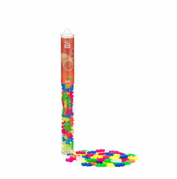 Plus-Plus Tube, Neon Mix - Magpies Paducah