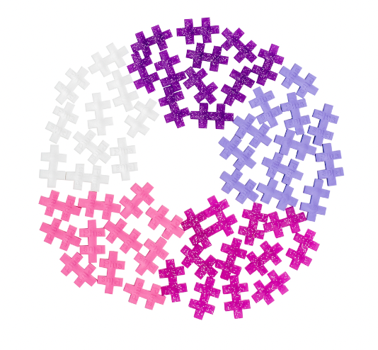Plus-Plus Tube, Glitter Mix - Magpies Paducah