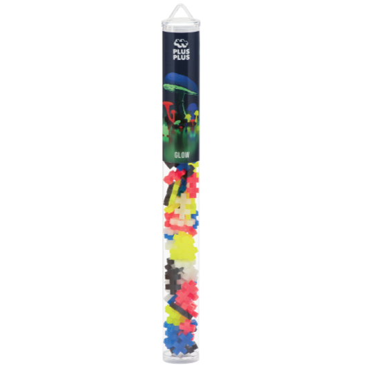 Plus-Plus Tube, Glow Mix - Magpies Paducah