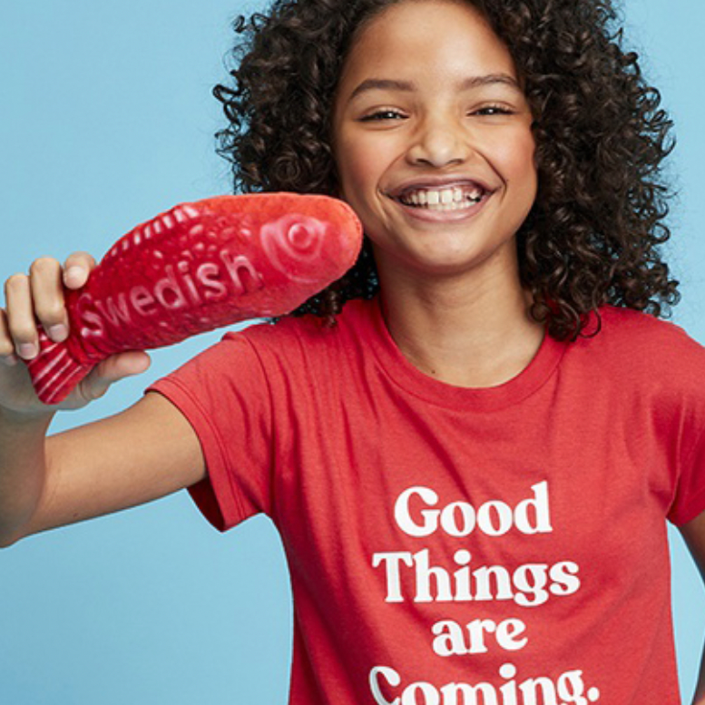 Swedish Fish Bag Fleece Plush - Magpies Paducah