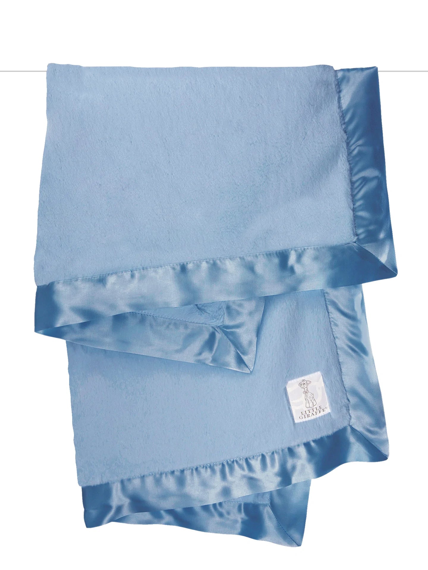 Luxe Baby Blanket, Cornflower - Magpies Paducah