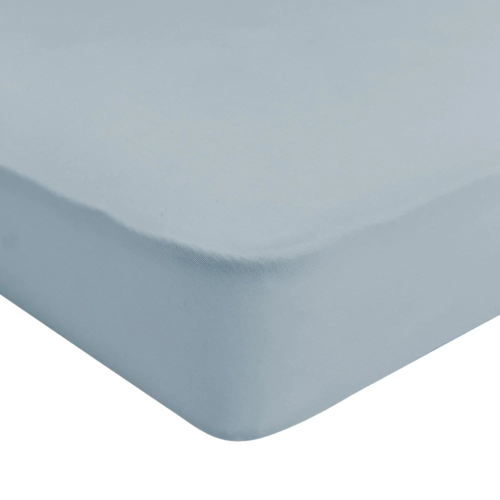 Kyte Baby Crib Sheet, Fog - Magpies Paducah