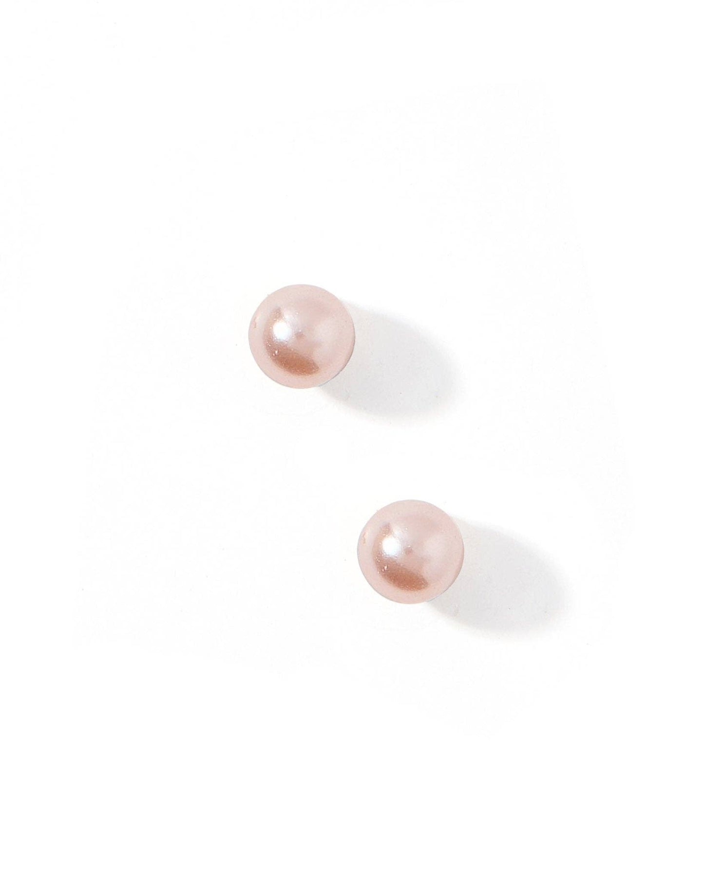 Screwback Stud Earrings - Payton Pearl Pink 5mm - Magpies Paducah