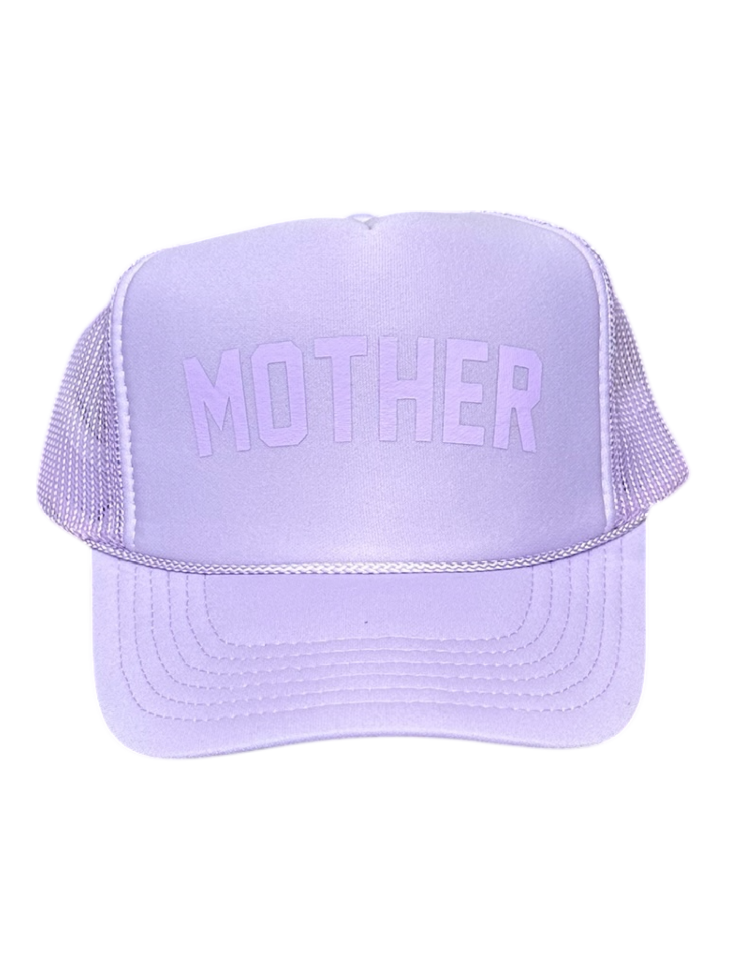 Lavender Tonal 'MOTHER' Trucker Hat - Magpies Paducah