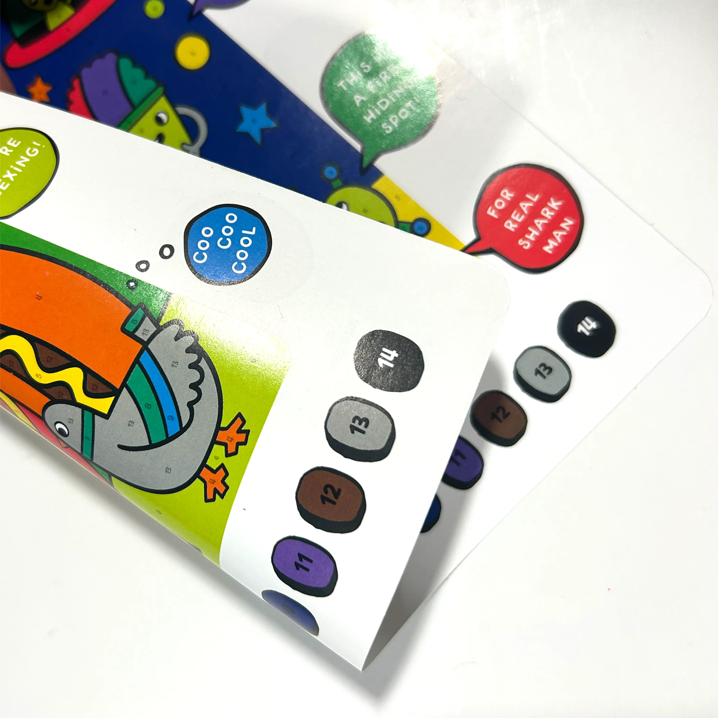Colortopia: Marker By Number Kit, Epic Adventures - Magpies Paducah