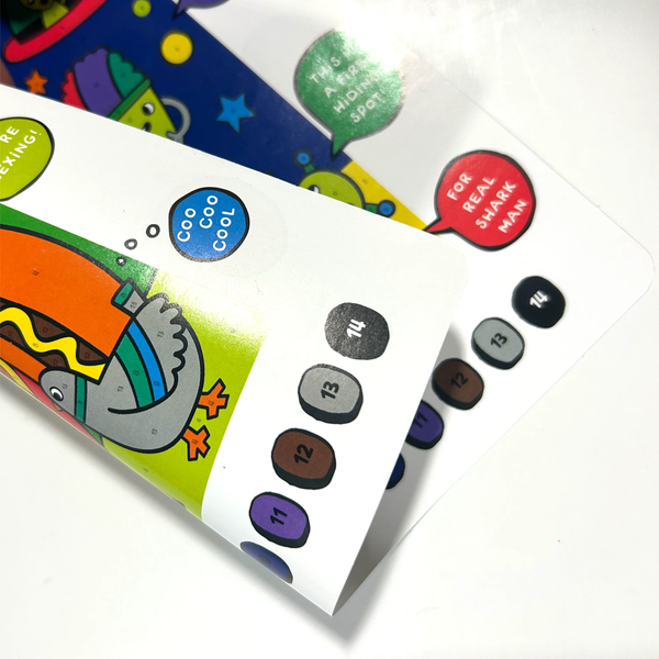 Colortopia: Marker By Number Kit, Epic Adventures - Magpies Paducah
