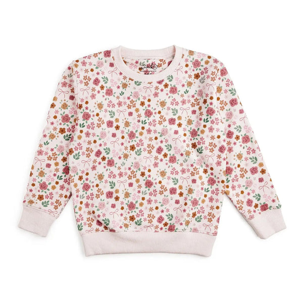 Berry Floral Sweatshirt
