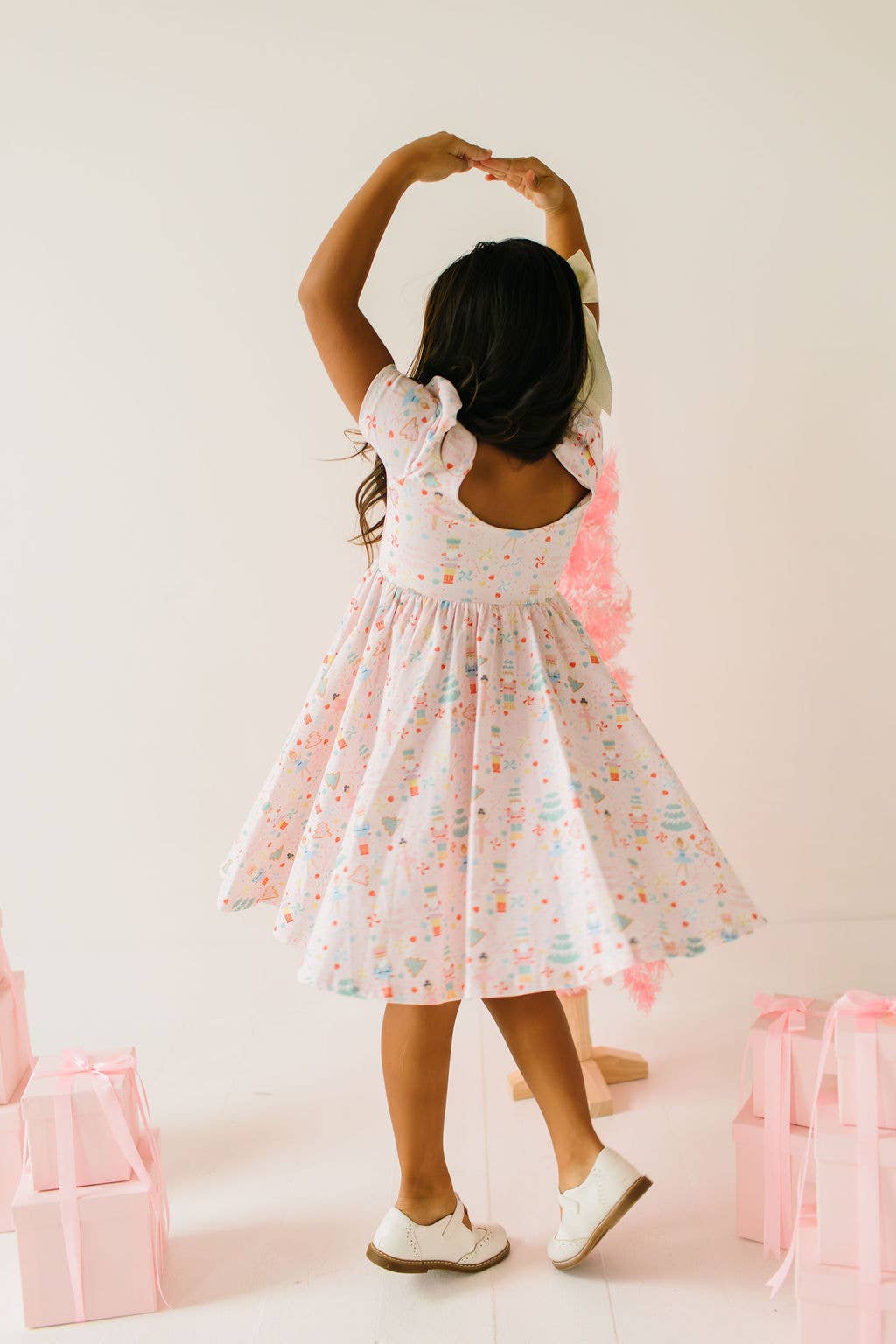 Puff Dress in Sugar Plum