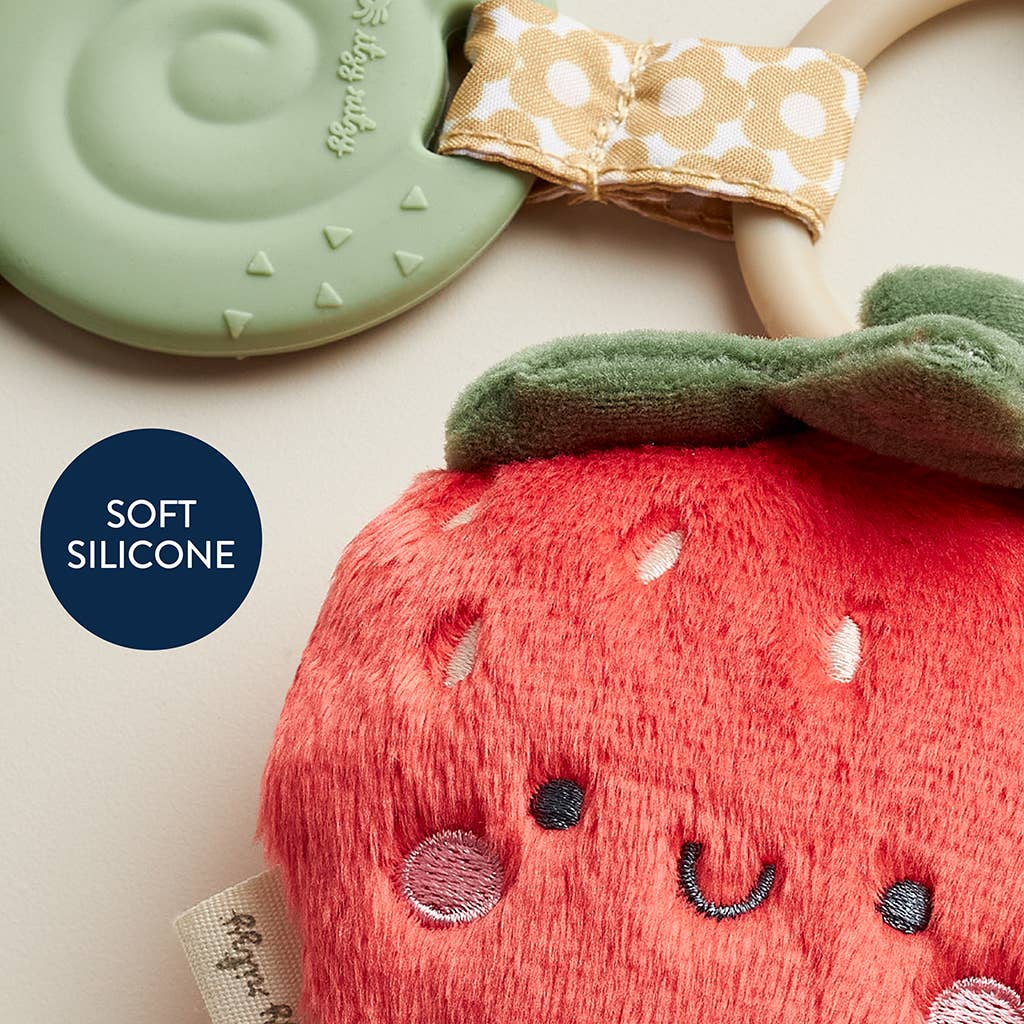 Itzy Pal™ Strawberry Plush + Teether - Magpies Paducah