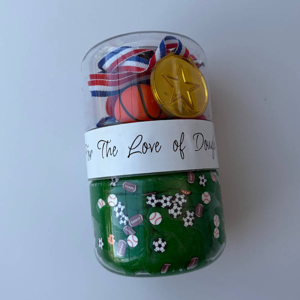 Sports Sensory Dough Double Jar - Magpies Paducah