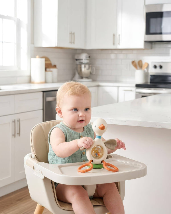 *NEW* Itzy Twist & Bop™ - High Chair Sensory Toy Goose