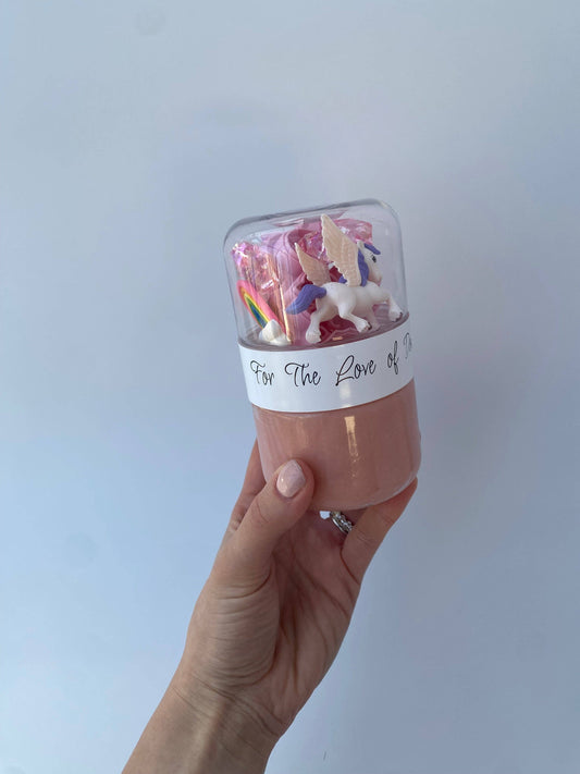 Unicorn Rainbow Double Jar - Magpies Paducah