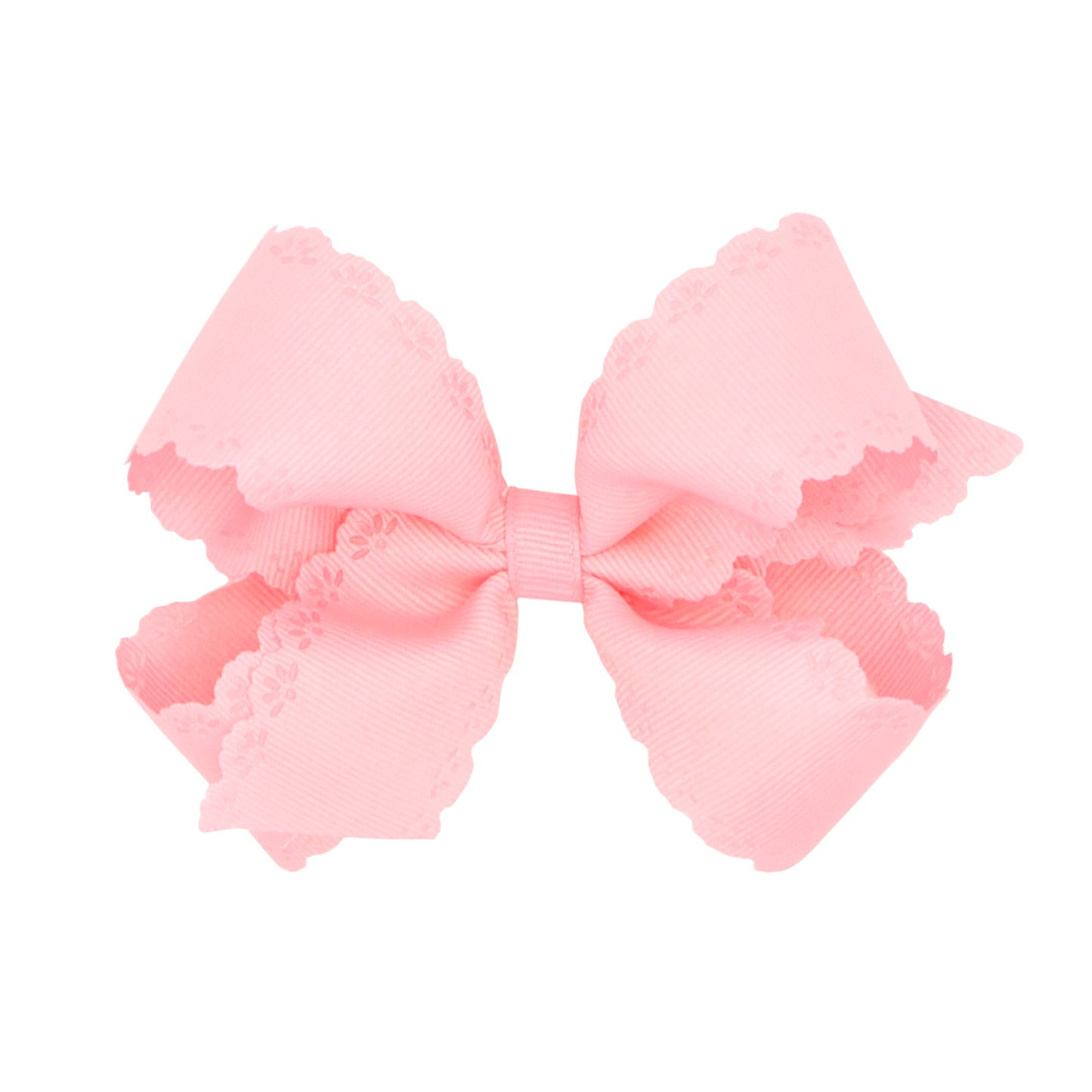 Medium Flower Embossed Bow (Assorted Colors!) - Magpies Paducah
