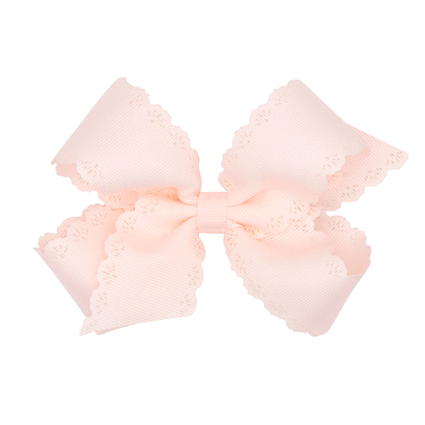 Medium Flower Embossed Bow (Assorted Colors!) - Magpies Paducah