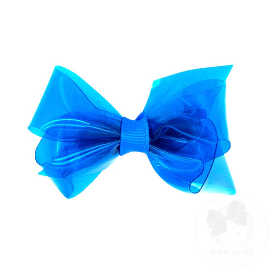Mini Splash Vinyl Hair Bows (Assorted Colors!) - Magpies Paducah
