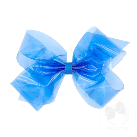 Medium Splash Vinyl Hair Bows (Assorted Colors!) - Magpies Paducah