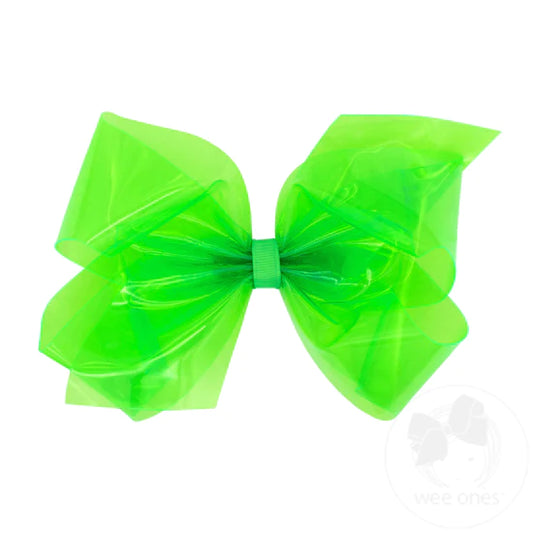 King Splash Vinyl Hair Bows (Assorted Colors!) - Magpies Paducah